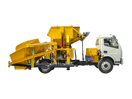 Truck-mounted Dry Shotcrete Machine with Automatic Feeding System ZLPⅡ/Ⅳ